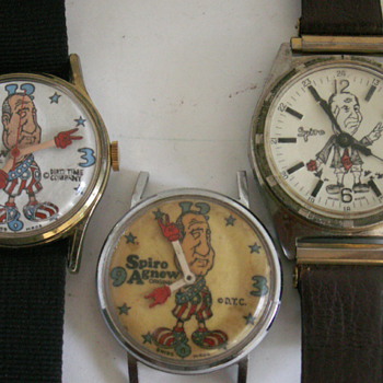 Spiro Agnew Wristwatch Collection
