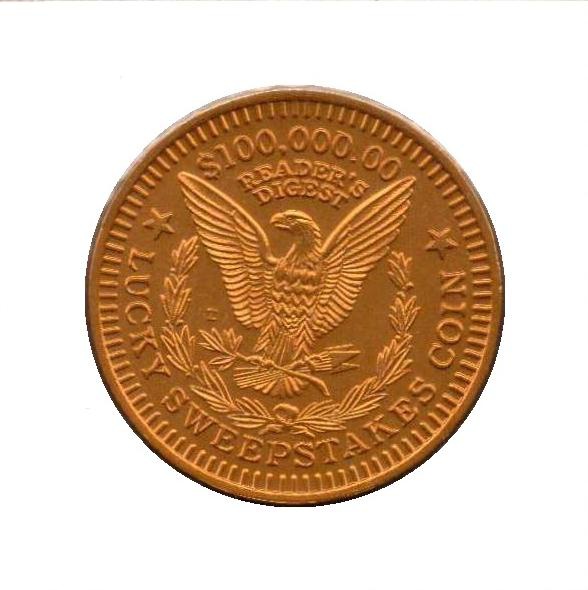 Readers Digest Sweepstakes Coin - reader s digest sweepstakes coin collectors weekly Readers Digest Sweepstakes Coin - reader s digest sweepstakes coin collectors weekly