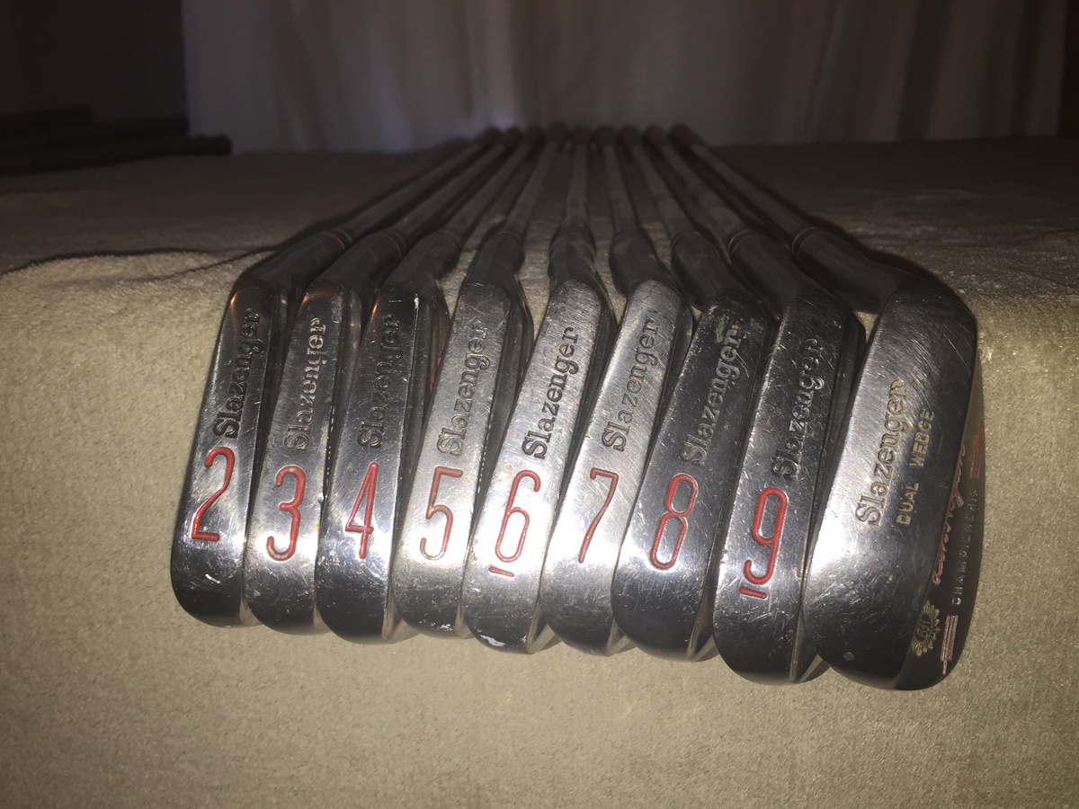 Slazenger Ben Hogan Championship irons 2dual wedge Collectors Weekly