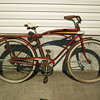 Old Sears tank style bicycle.
