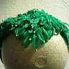 Luscious 1950s Cocktail Hat