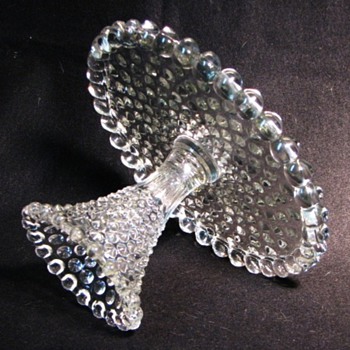 Duncan and Miller Glass Co. 'Old Hobnail' Cake Stands - Glassware
