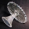 Duncan and Miller Glass Co. 'Old Hobnail' Cake Stands