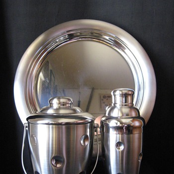 MARQUIS BY WATERFORD - STAINLESS STEEL 18-10 COCKTAILSET - Glassware