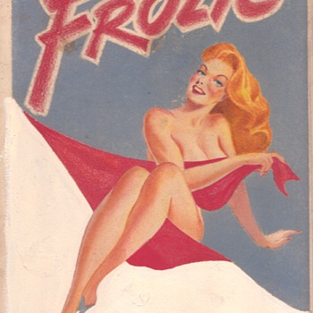 Warren King Original Pin up Art for Frolic Digest 1945 - Posters and Prints