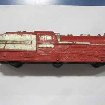 Vintage ARCOR Rubber Train Engine - Toys