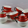 Art Deco Willem Rozendaal tea service Serail for the Sphinx factory