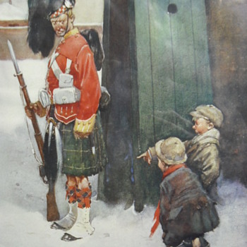 "Under Fire" by Lawson Wood - Military and Wartime