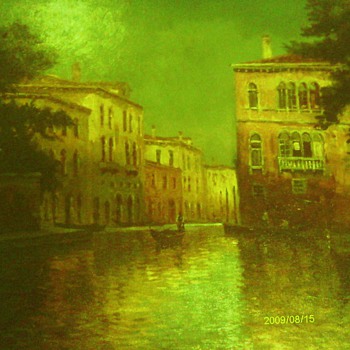 Oil Painting Signed by F. Ferruzza