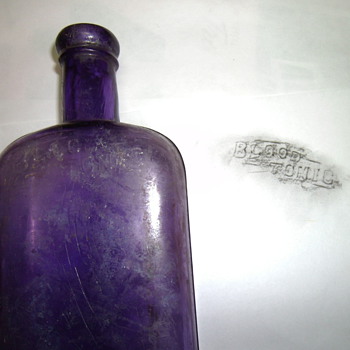 Blood tonic bottle - Bottles