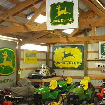 1956,1968, and 2000 Deere sign's - Signs