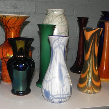 Imperial Lead Lustre Vases - Imperial Glass Company, Bellaire, Ohio, 1925-26 - Art Glass