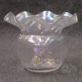 John Walsh Walsh Iridescent Vase c. 1900