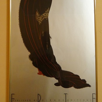 MIRAGE EDITIONS - SANTA MONICA ,CAL -USA / COPYRIGHT DATES 1980 /"ERTE" - Posters and Prints