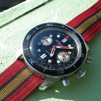 Nicolet Sub 200 in its original form, as it came. - Wristwatches