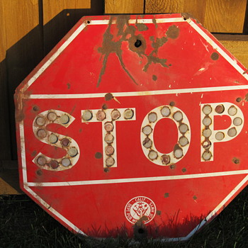 Reflector Stop Sign - Signs