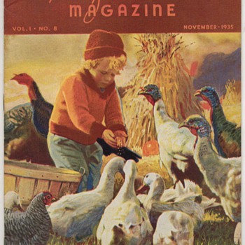 1935 - Recipe of the Month Magazine - November