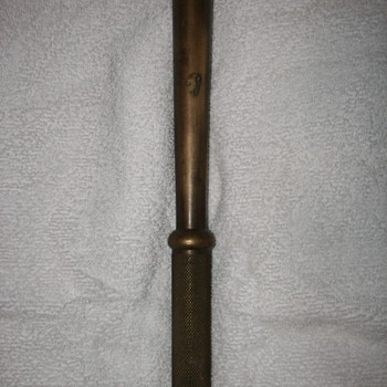 solid brass billy club