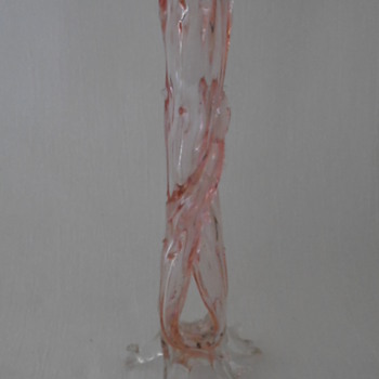Welz Translucent Glass Thorn Vase - Art Glass