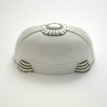 white art deco ring box - Fine Jewelry