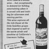 1953/54 Wente Bros. Wine Advertisement