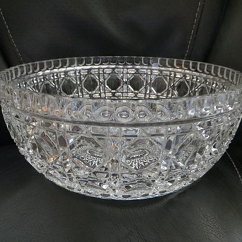 Crystal Glass Bowl - Glassware