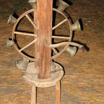Bell Wheel Curious New England Item