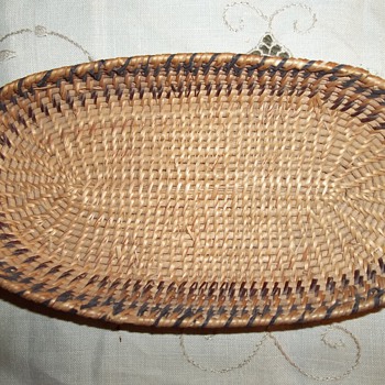 Native American Washoe Paiute Woven Basket - Native American