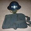 British WW11 Police steel helmet.