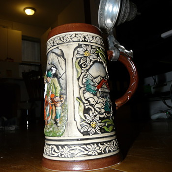 Antique German Beer stein - Breweriana
