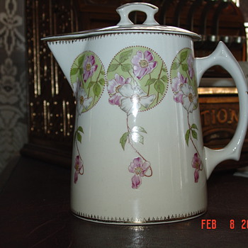 A True Antique...1901-1909 Chocolate Pot By Edwin M. Knowles - China and Dinnerware