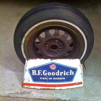 BF Goodrich Tire display - Advertising