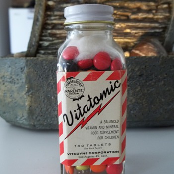 Vitatomic vitamins. 