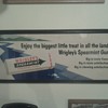 Cardboard Wrigley's Chewing Gum Sign