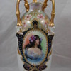 E. S. vases (Prov. Saxe  and EZ Clermont marks).