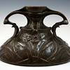 Maurice Dufrene Large Cast Bronze Art Nouveau Vase