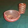 Venetian art glass smoking set