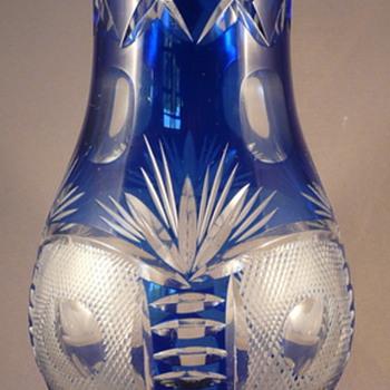 FINELY CUT CRYSTAL GLASS, BOHEMIAN OR FRENCH ? - Art Glass