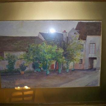 CAN ANY ONE MAKE OUT THE ARTIST MANE. 