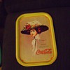 1971 Coca Cola Hamilton King Reproduction Tray-fake or real??????