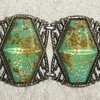 Wide thermo & lucite plastic bracelets