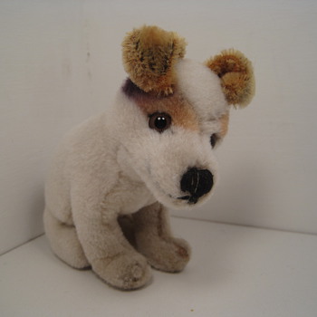 Sweet Steiff RCA "His Master's Voice" Fox Terrier  - Dolls