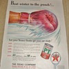 Texaco "Beat winter to the punch!..." Magazine Ad