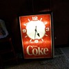 Large Lighted Coke Clock