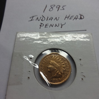 MY 1895-INDIAN HEAD PENNY - US Coins