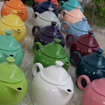 Fiestaware teapots - China and Dinnerware