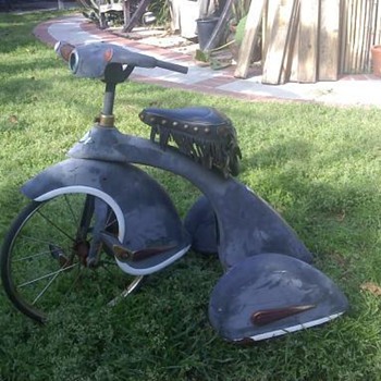 1936 sky king road hog tricycle