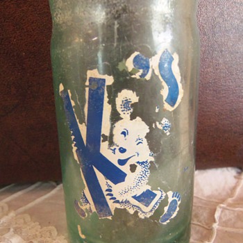 Vintage Soda Pop Bottle