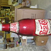 RARE 1930'S PEPSI BOTTLE 6 feet TALL! OK, IT'S MADE OF WOOD....