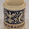 Antique Cermanic Blue German? Pottery Crock Stoneware with Makers Mark Unknown